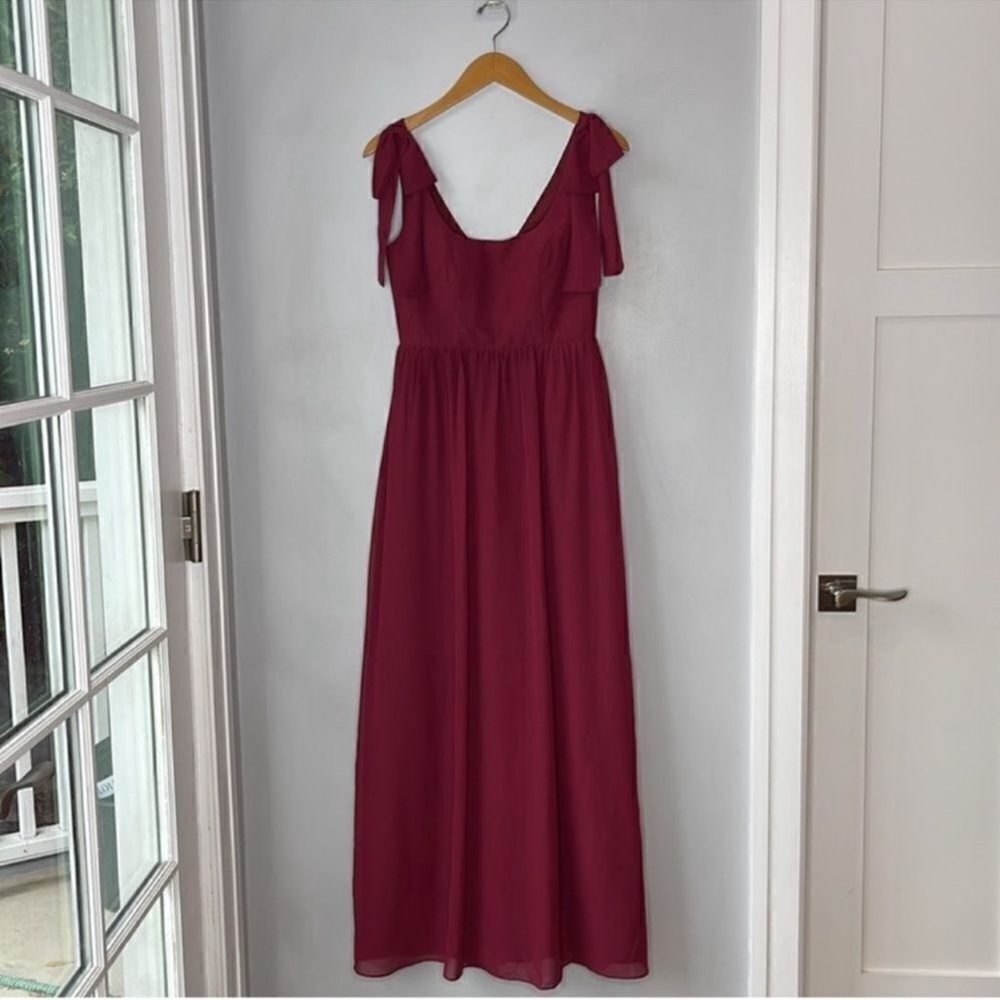 REVELRY BOWIE Bridesmaid Dress in Wine Size 2